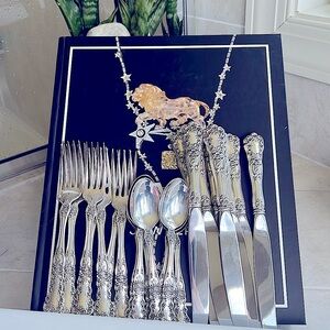 Gorham, sterling silver flatware set